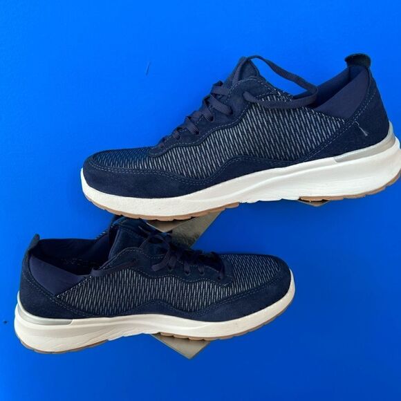 Ryka Women's Tiaya Mesh & Suede Lace-Up Walking Sneakers, Black Size 10M - Picture 3 of 6